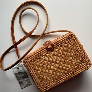 Wicket Picnic Basket Crossbody Purse